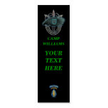 19th special forces green berets group bookmarkers business cards