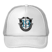 19th Special Forces Group Crest Trucker Hats