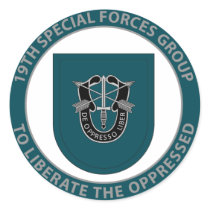 19th Special Forces Group stickers