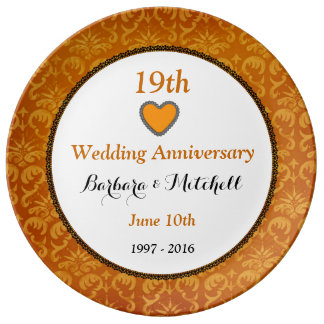 19th Wedding Anniversary T-Shirts, 19th Anniversary Gifts