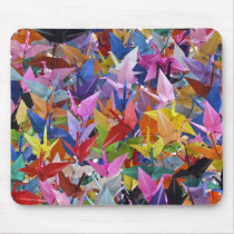 1,000 Origami Paper Cranes Mousepad