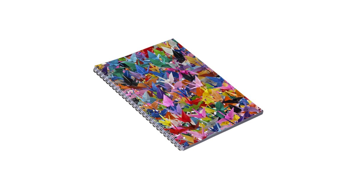1,000 Origami Paper Cranes Notebook Zazzle