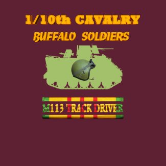 1/10th Cavalry M113 Driver Front & Back Shirt shirt
