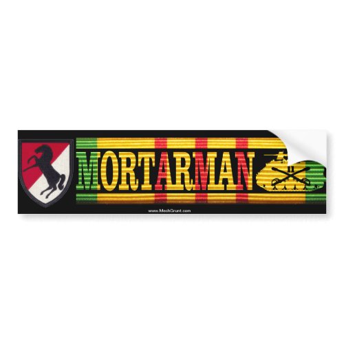 1/11th ACR Mortarman Sticker zazzle_bumpersticker