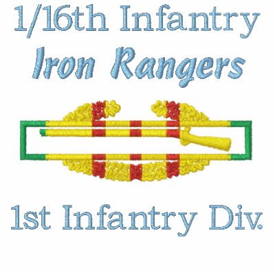 1/16o Camisa bordada CIB de la infantería VSM 1/16o Camisa bordada CIB de la infantería VSM