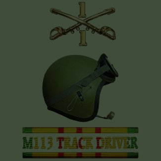 1/1st Cavalry M113 Driver Front & Back Shirt shirt