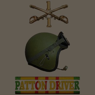 1/1st Cavalry M48A3 Patton Driver Shirt shirt