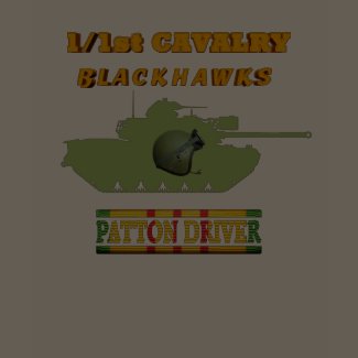 1/1st Cavalry M48A3 Patton Driver Shirt shirt