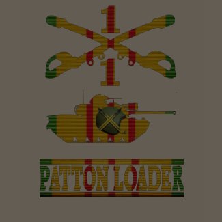 1/1st Cavalry M48A3 Patton Loader Shirt zazzle_shirt