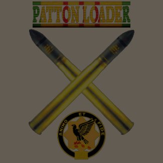 1/1st Cavalry M48A3 Patton Loader Shirt zazzle_shirt