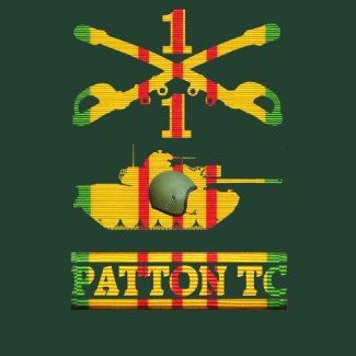 1/1st Cavalry M48A3 Patton TC Shirt shirt