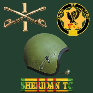 1/1st Cavalry M551 SheridanTC Shirt shirt