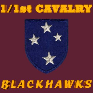 1/1st Cavalry VSR M48A3 Patton Shirt shirt