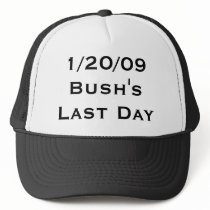 1/20/09: Bush's Last Day Mesh Hats