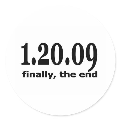 1 20 09 finally the end round sticker by unclegear