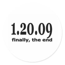 1 20 09 finally the end round sticker