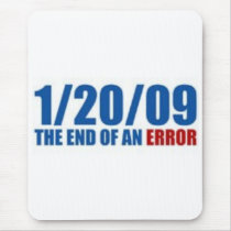 1/20/09  The End of An Error mousepads