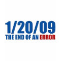 1/20/09  The End of An Error t-shirts