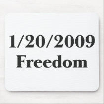 1/20/2009 Freedom Mousepad