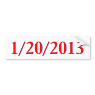 1/20/2013 bumpersticker