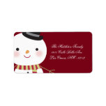 1.25, x2.75, modern, crimson, red, snowman,