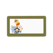 1.25"x2.75" Mailing Address Jungle Play Personalized Address Labels