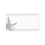 1.25"x2.75" Mailing Address Summer Love & Seashell Address Label
