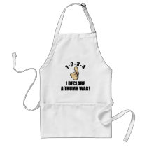 1-2-3-4 I Declare A Thumb War Apron