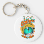 1-2-3 Count Astro Bean Key Chains