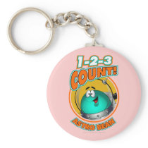 1-2-3 Count Astro Bean Keychains