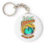 1-2-3 Count Astro Bean Key Chains