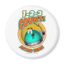 1-2-3 Count Astro Bean Magnet