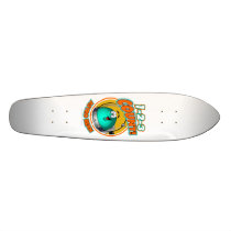 1-2-3 Count Astro Bean Skate Board Decks