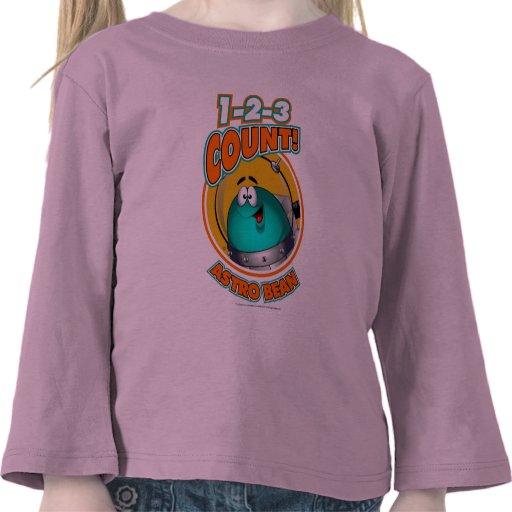 1-2-3 Count Astro Bean Tee Shirt