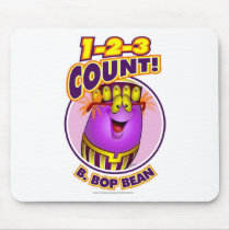 1-2-3 Count B. Bop Bean Mouse Pad