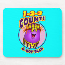 1-2-3 Count B. Bop Bean Mousepad