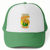 1-2-3 Count Baby Bean Mesh Hat