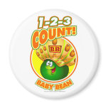 1-2-3 Count Baby Bean Magnets