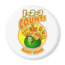 1-2-3 Count Baby Bean Magnets