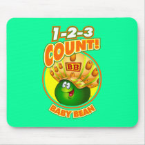 1-2-3 Count Baby Bean Mousepads