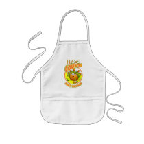 1-2-3 Count Bean Bonnet Apron