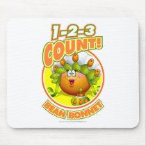 1-2-3 Count Bean Bonnet Mouse Pad