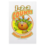 1-2-3 Count Bean Bonnet Personalized Stationery