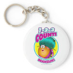 1-2-3 Count Beanzuki Keychain