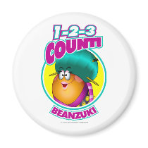 1-2-3 Count Beanzuki Magnet