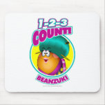 1-2-3 Count Beanzuki Mousepad