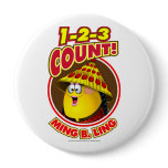 1-2-3 Count Ming B.Ling Pinback Button