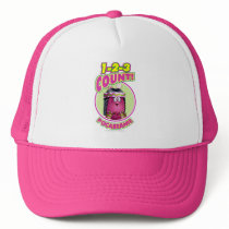 1-2-3 Count Pocabeanie Mesh Hat