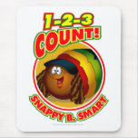 1-2-3 Count Snappy B. Smart Mouse Pad