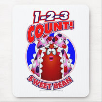 1-2-3 Count Sweet Bean Mousepads
